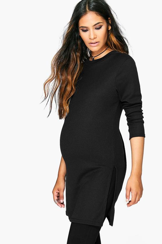 Maternity Mia Side Split Jumper